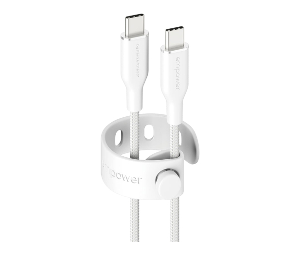 PanzerGlass empower Racing 60W USB-C 1,2m Silver White - 1546792 - zdjęcie 2